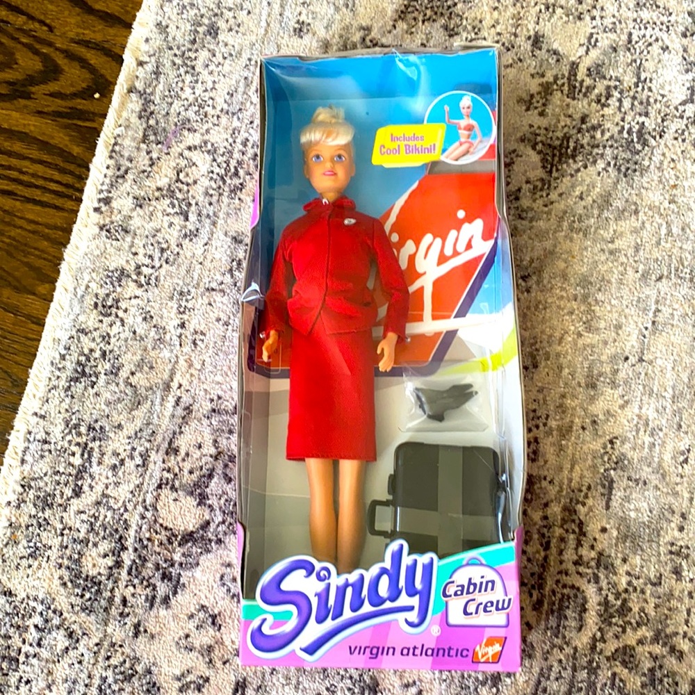 Virgin Atlantic Sindy Cabin Crew Doll